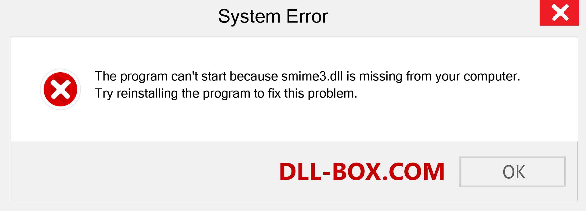  smime3.dll file is missing?. Download for Windows 7, 8, 10 - Fix  smime3 dll Missing Error on Windows, photos, images